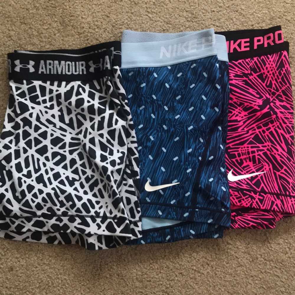 Nike Pro + UnderArmour Spandex